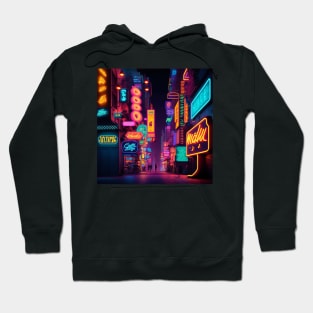 Japanese Night City Hoodie